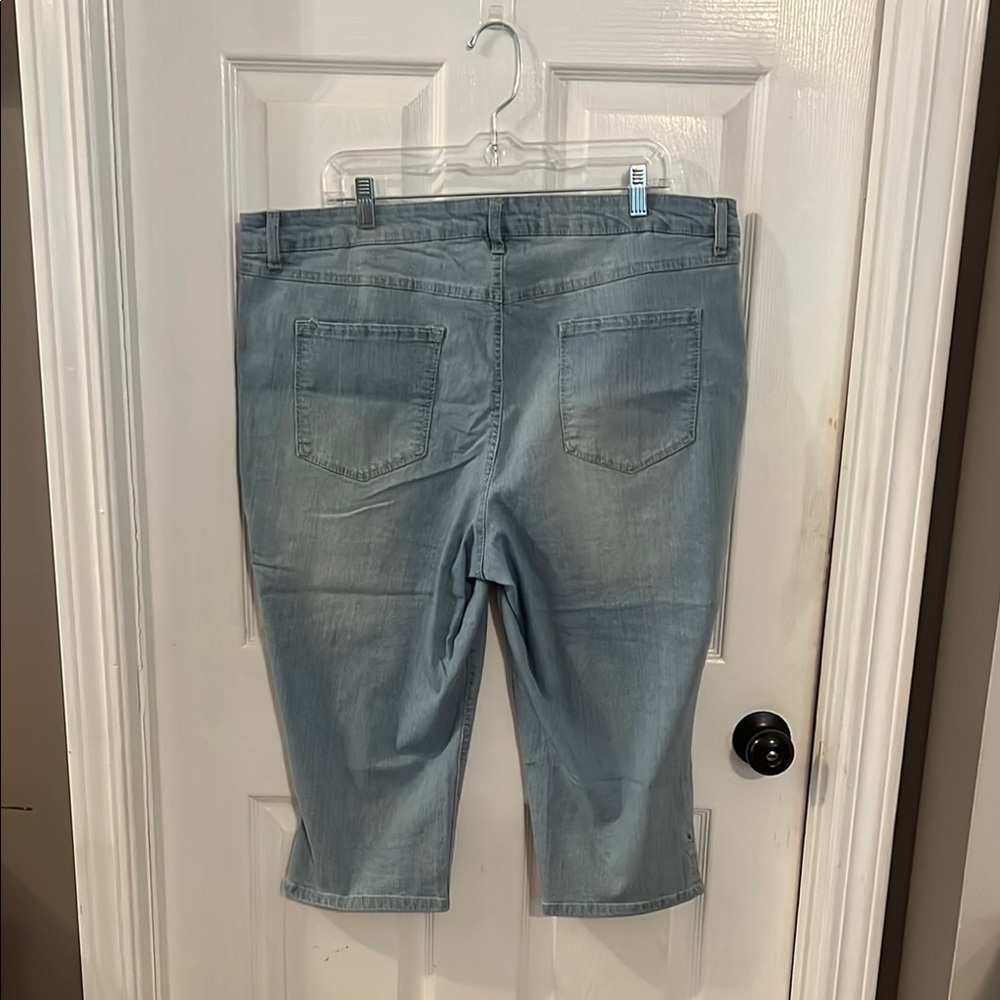 d. jeans Blue Ankle Cropped Jeans - Picture 2 of 2